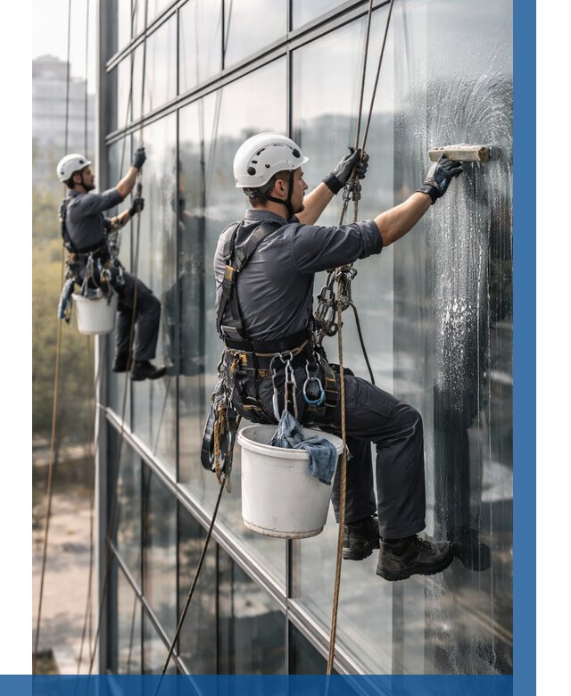 Мойка сплошного остекления в Екатеринбурге, заказать от 307 р.| ВЫСОТНИК-Ктр