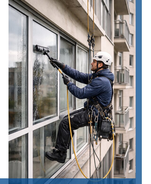 Мойка балконного остекления в Екатеринбурге от 3587 р. | ВЫСОТНИК-Ктр