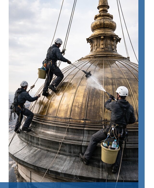 Мойка куполов и шпилей в Екатеринбурге от 8199 р. - заказать | ВЫСОТНИК-Ктр