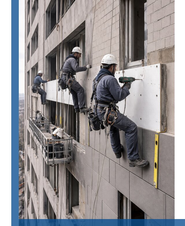 Монтаж фасадных термопанелей высокого качества в Екатеринбурге