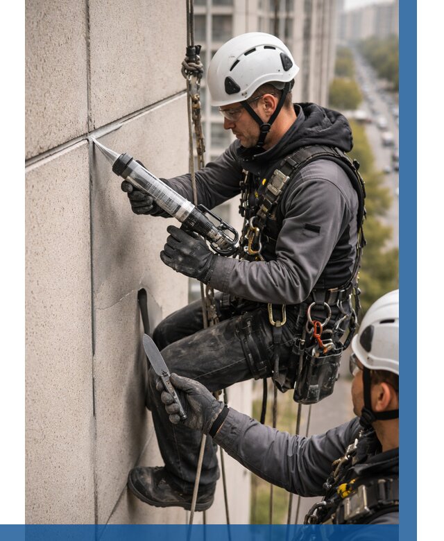 Первичная герметизация швов в Екатеринбурге от 615 р. | ВЫСОТНИК-Ктр