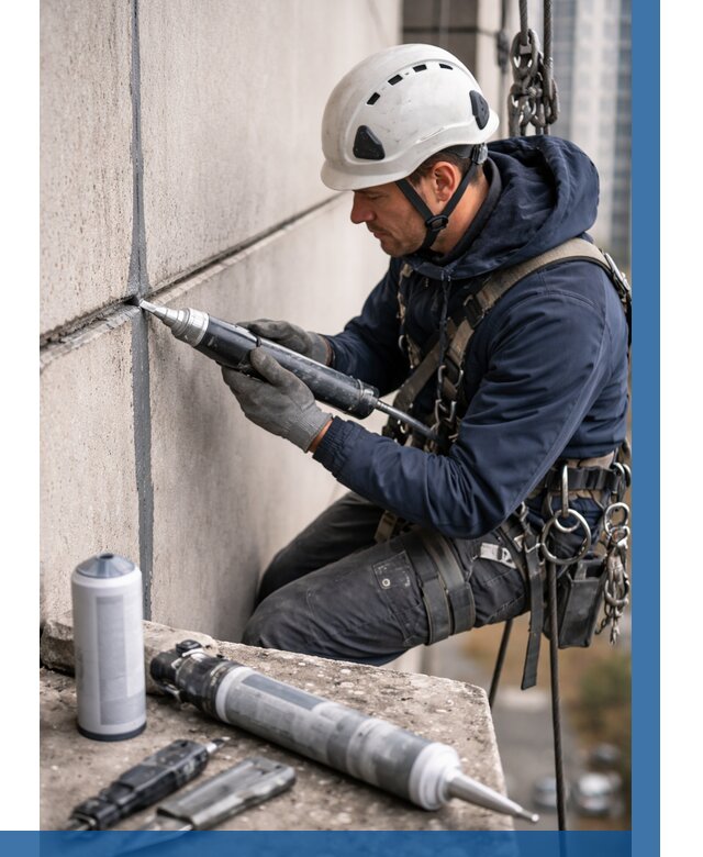 Вторичная герметизация швов в Екатеринбурге от 461 р. | ВЫСОТНИК-Ктр