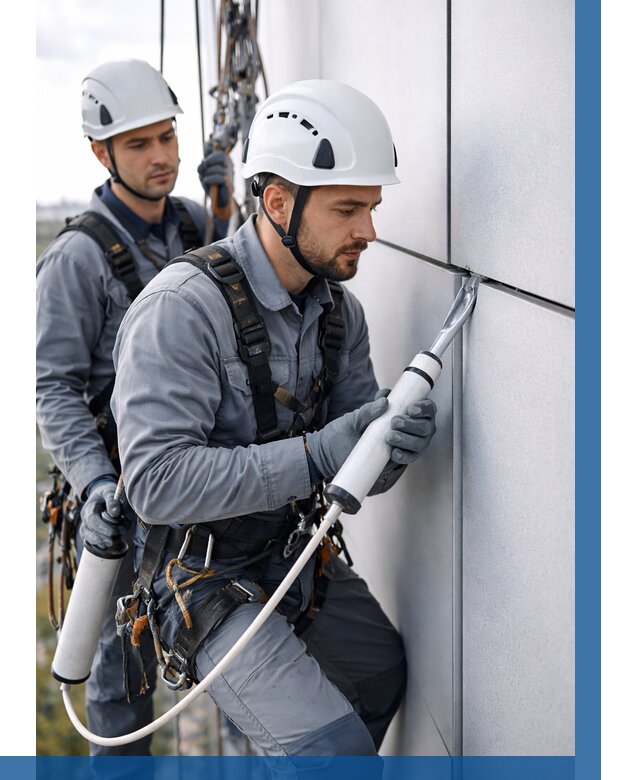 Герметизация швов вилатермом в Екатеринбурге от 615 р. | ВЫСОТНИК-Ктр