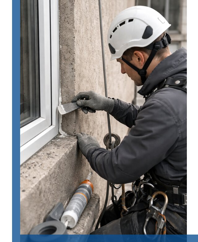 Герметизация монтажных швов окон в Екатеринбурге с гарантией качества