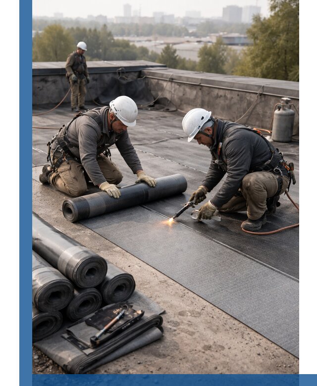 Монтаж мягкой кровли в Екатеринбурге профессионально и надежно