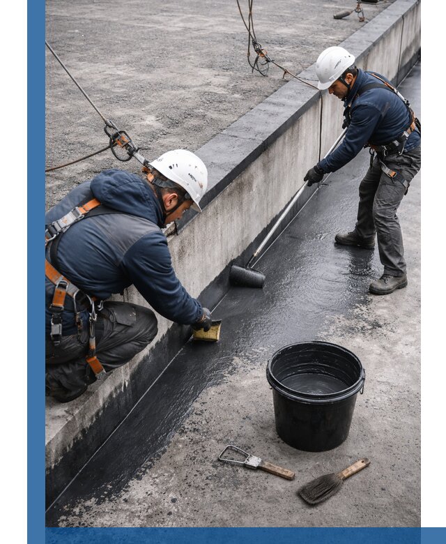 Гидроизоляция кровли жидкой резиной профессионально в Екатеринбурге