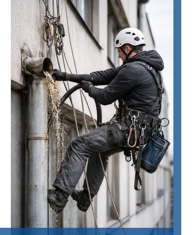 Прочистка водосточных труб в Екатеринбурге от 3587 р. | ВЫСОТНИК-Ктр