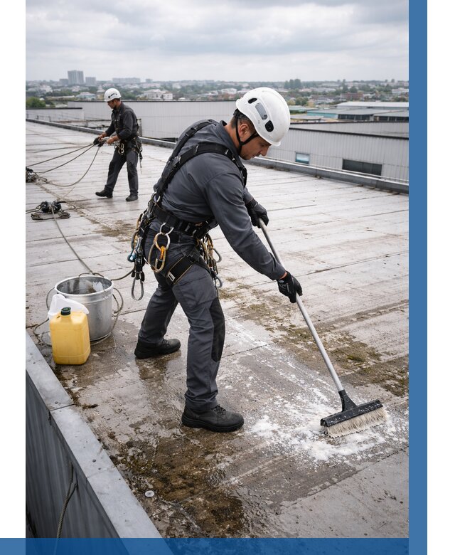 Очистка крыши по графику в Екатеринбурге от 7687 р. | ВЫСОТНИК-Ктр