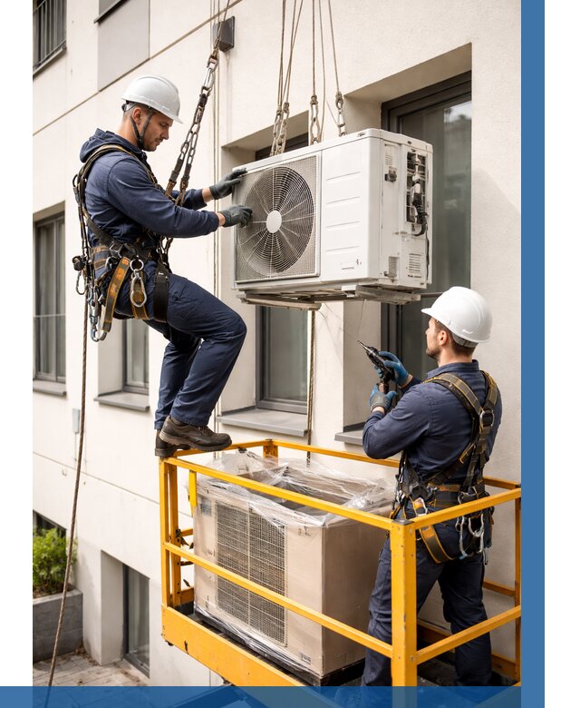 Демонтаж внешнего блока кондиционера в Екатеринбурге от 3587 р. | ВЫСОТНИК-Ктр