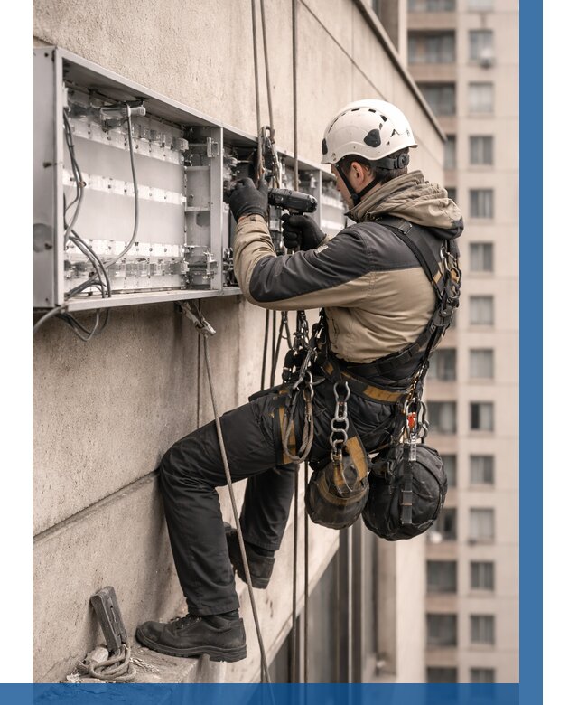 Ремонт вывески на высоте в Екатеринбурге от 4612 р. | ВЫСОТНИК-Ктр