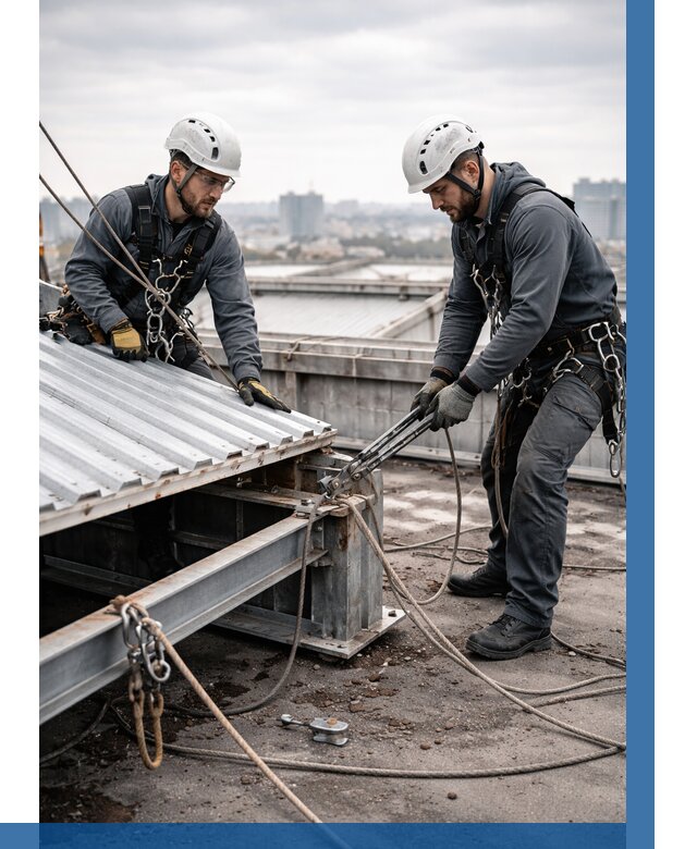 Демонтаж крышной установки в Екатеринбурге от 87117 р. | ВЫСОТНИК-Ктр