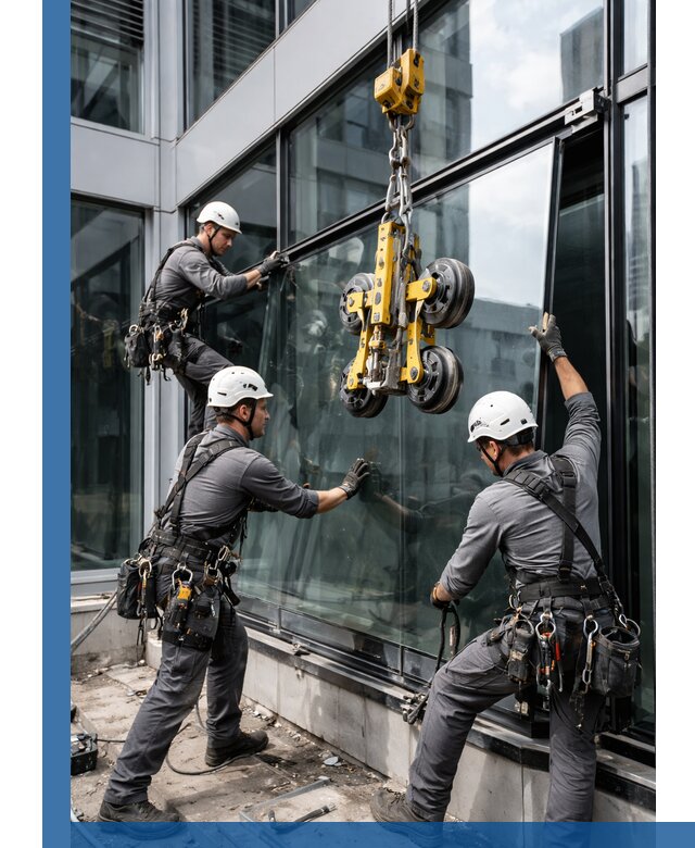 Структурное остекление фасадов в Екатеринбурге монтаж и обслуживание