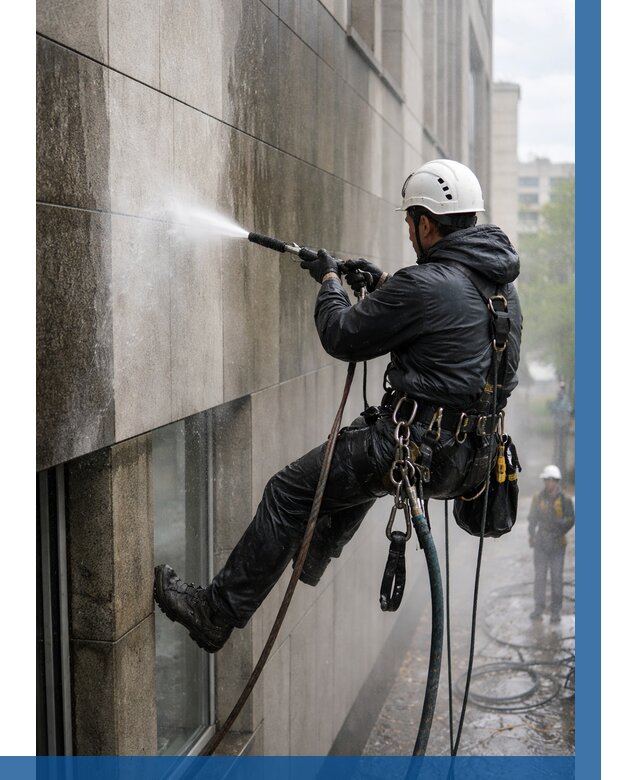 Гидроструйная очистка поверхностей в Екатеринбурге от 871 р. | ВЫСОТНИК-Ктр