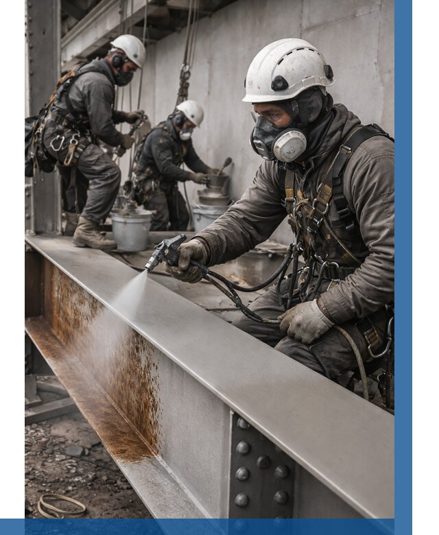 Антикоррозионная покраска металла в Екатеринбурге от 717 р. | ВЫСОТНИК-Ктр