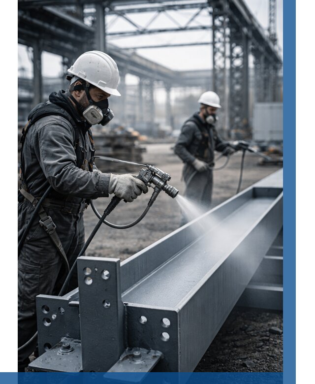 Антикорроз. обработка металлоконстр. в Екатеринбурге от 461 р. | ВЫСОТНИК-Ктр