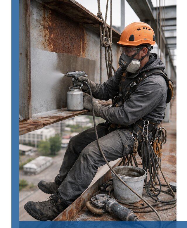 Антикоррозионная обработка металлоконструкций в Екатеринбурге под ключ