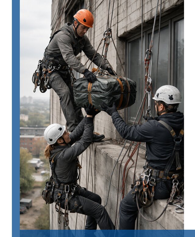 Перемещение грузов вручную в Екатеринбурге профессионально и безопасно