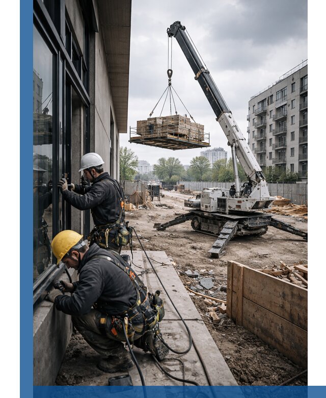 Аренда крана Пионер в Екатеринбурге для строительных работ