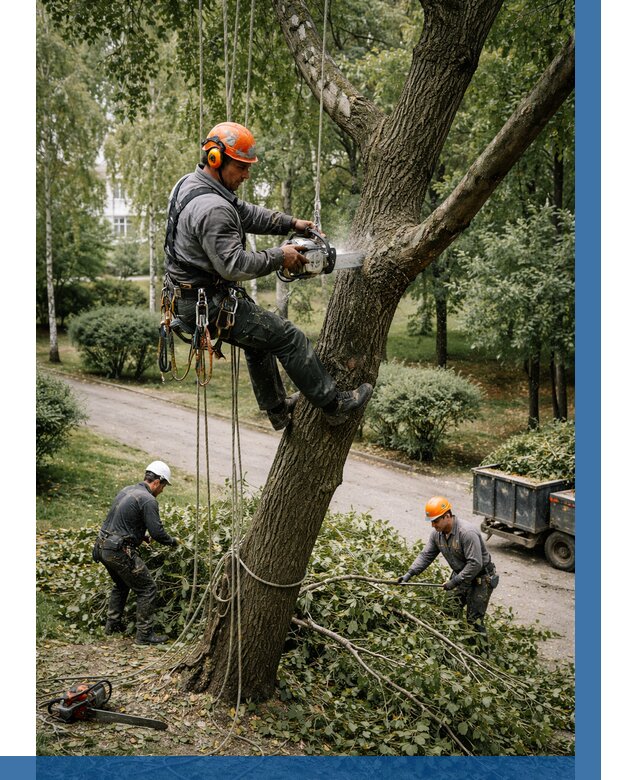 Кронирование деревьев в Екатеринбурге от 6662 р. | ВЫСОТНИК-Ктр