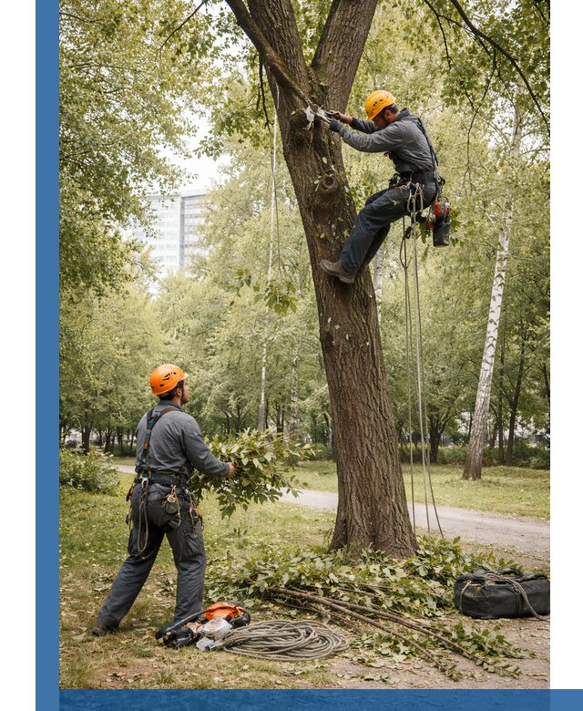 Санитарная обрезка деревьев в Екатеринбурге, профессионально и безопасно