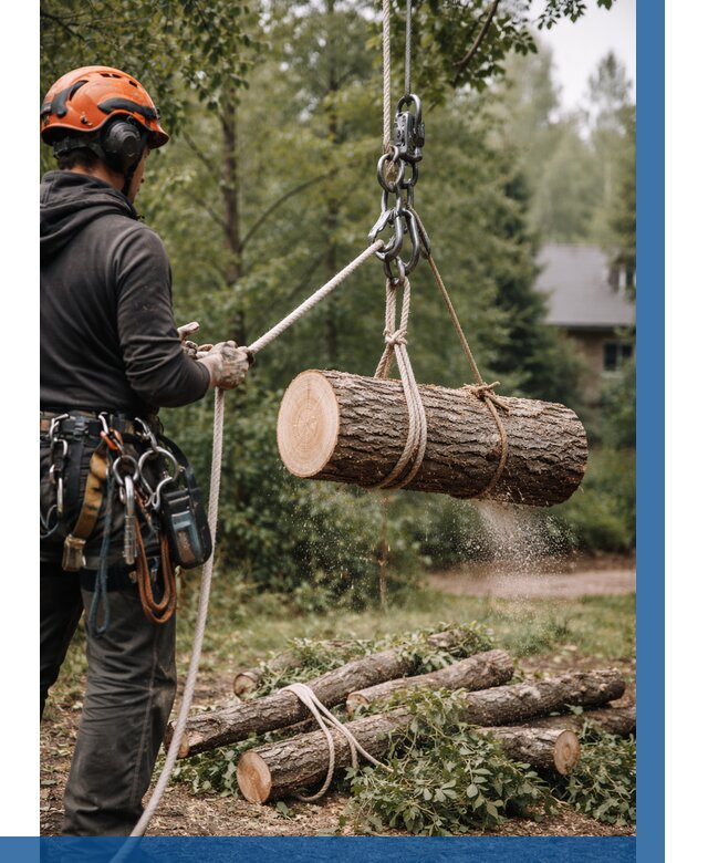 Валка деревьев частями в Екатеринбурге от 7687 р. | ВЫСОТНИК-Ктр