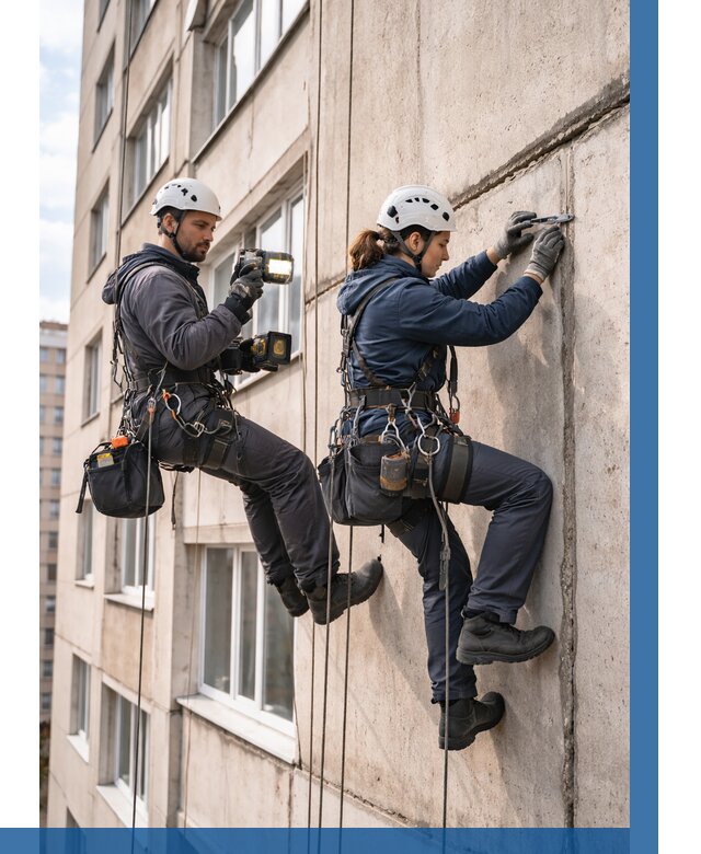 Обследование межпанельных швов в Екатеринбурге от 1845 р. | ВЫСОТНИК-Ктр