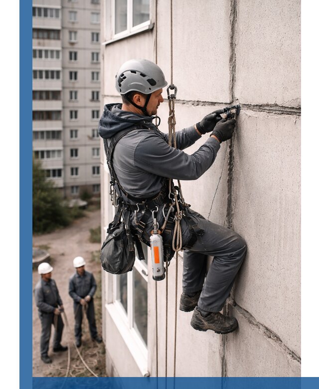 Обследование межпанельных швов и герметизация в Екатеринбурге