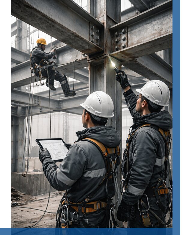 Обследование металлоконструкций в Екатеринбурге от 5637 р. | ВЫСОТНИК-Ктр