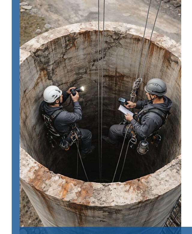 Обследование дымовой трубы: диагностика и оценка состояния в Екатеринбурге